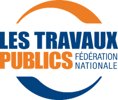 Logo FNTP - Les Travaux Publics Fédération National -  Brunet Sciage Saint-Julien en Genevois - Carottage vers Oyonnax 